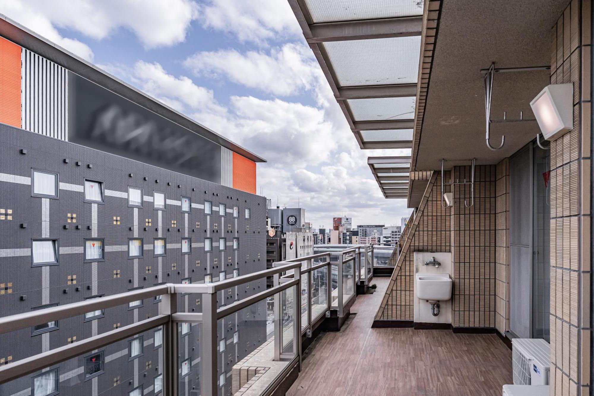 Apartment Hotel 11 Shinsaibashi Amemura Осака Екстериор снимка